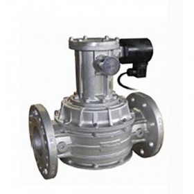 Electroválvula para gas MADAS  M16/RMX EEX N.C. Pmax: 500 mbar bridas DN-150 PN16 230 VAC 50-60 Hz  zona 1 ATEX