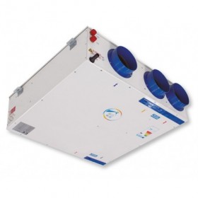 Recuperador calor horizontal VMC S&P BR DH 150 incluye batería agua
