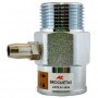 Rimitador de caudal  4m3 dn20 macho-hembra 3/4" con toma débil calibre