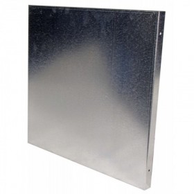 Tapa aspiración ciega para caja ventilación centrífuga transmisión impulsión vertical MUNDOFAN BV 12/12 33/33