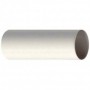 Chimenea Ø80x1000mm Macho-Macho aluminio pintado blanco chimenea FIG