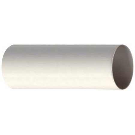 Chimenea Ø80x1000mm Macho-Macho aluminio pintado blanco chimenea FIG