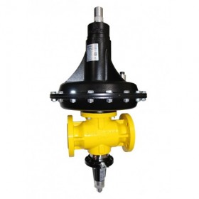 Regulador compensado de gran caudal DN50 PN25 Ps: 80 a 100 mbar con seguridad de máxima y mínima GASTECH F50/S-H MP