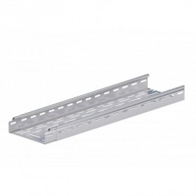 Metro bandeja portacables perforada enchufable en acero galvanizado sendzimir INTERFLEX VIATEC ALA 60 60 x 600mm