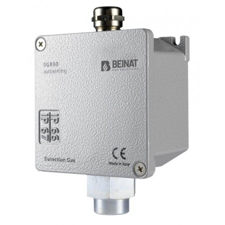 Sonda convencional para amoniaco tóxico. Calibración automática. IP65. De 0÷50 ppm LEL BEINAT SG800amt