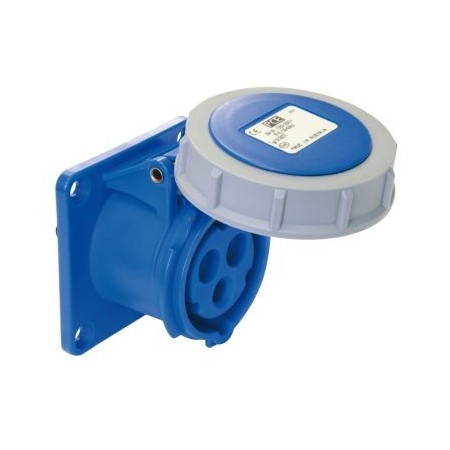 Base enchufe semiempotrar 2P+T 125A 230VAC IP67