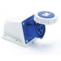 Base enchufe superficie 2P+T 125A 230VAC IP67