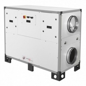 Recuperador calor vertical incluye batería eléctrica sin control S&P CADT-HE-DI 27 RV ECOWATT