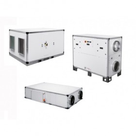 Recuperador calor vertical incluye batería agua con control S&P CADB-HE-DC 16 LV PRO-REG