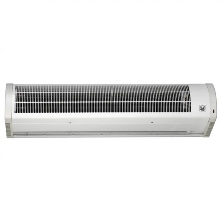 Cortina de aire S&P por radiofrecuencia COR-F-1000 N RF blanca RAL 9003 1080mm monofásica 230V altura hasta 3m