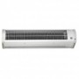 Cortina de aire S&P COR-9-1000 N blanca RAL 9003 1080mm con batería eléctrica 4.5/9kW trifásicas 400V altura hasta 3m