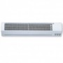 Cortina de aire S&P industrial mural gama media COR-IND M 1500 F blanca RAL 9003 1686mm monofásica 230V altura hasta 5m