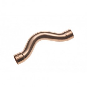 Salto hembra-hembra cobre figura 85 ø14mm