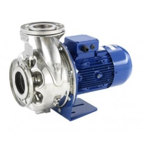 Electrobomba centrífuga horizontal inox. AISI-316L LOWARA HE 40-125/11