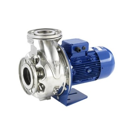 Electrobomba centrífuga horizontal inox. AISI-316L LOWARA HE 40-125/11