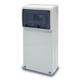 Caja eléctrica industrial ciega enlazable 8 módulos FAMATEL CBOX-I8 IP65