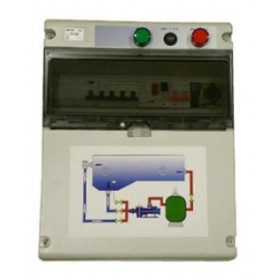 Cuadro eléctrico iluminación para piscina pública 1x230VAC CF-4 4 focos