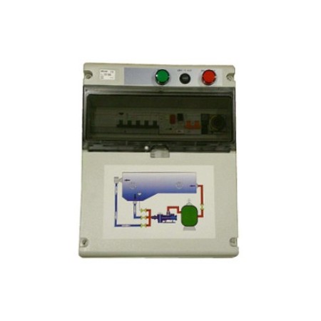 Cuadro eléctrico iluminación para piscina pública 1x230VAC CF-2 2 focos