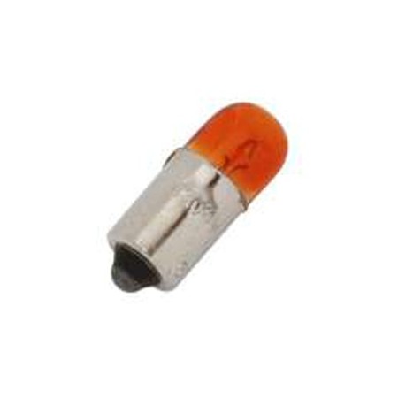 Bombilla recambio piloto para cuadro eléctrico luz naranja VOLTIMERC BA9S