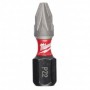 Juego 2 puntas de impacto MILWAUKEE SHOCKWAVE PZ2x25mm