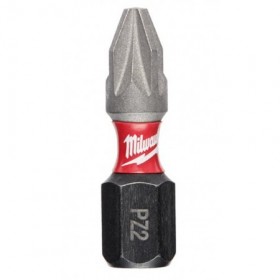 Juego 2 puntas de impacto MILWAUKEE SHOCKWAVE PZ2x25mm