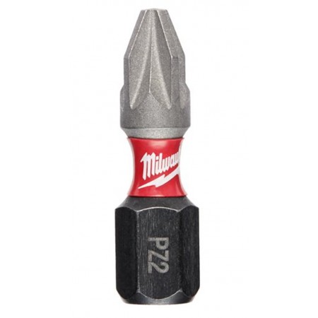 Juego 2 puntas de impacto MILWAUKEE SHOCKWAVE PZ2x25mm