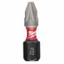 Juego 2 puntas de impacto MILWAUKEE SHOCKWAVE PZ2x25mm