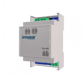 Conversor MODBUS para 8 unidades interiores aire acondicionado INTESIS MD-AC-MBS-8 MODBUS RTU