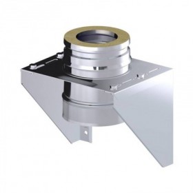Anclaje silla con carrete chimenea DINAK DWJ 316L/304 Ø300/360mm