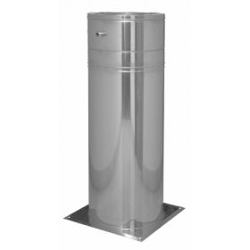 Pie al suelo chimenea DINAK DWJ 316L/304 Ø100/160mm