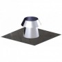 Salida techo plana chimenea DINAK EI30VENT con junta inox. 304/304 Ø200/260mm