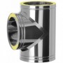 Te 90º chimenea DINAK GE50+ 304/304 Ø300/400mm