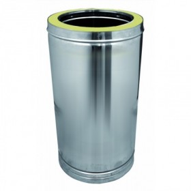 Módulo recto corto chimenea DINAK GE50+ 304/304 Ø550/650mm