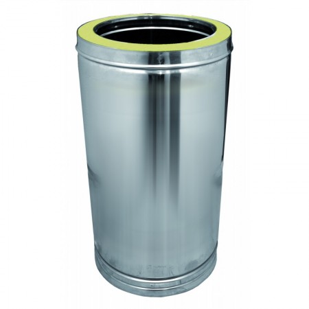 Módulo recto corto chimenea DINAK GE50+ 304/304 Ø450/550mm