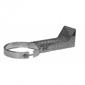 Anclaje recortable largo chimenea DINAK GE50+ 304 Ø550/650mm