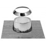 Salida techo plana chimenea DINAK GE30+  304/304 Ø200/260mm