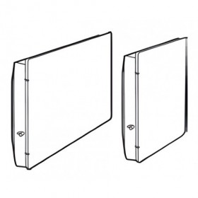Radiador Dubal Hybrid blanco BAXI 500 x 500 mm