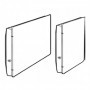 Radiador Dubal Hybrid blanco BAXI 500 x 500 mm