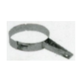 Anclaje a forjado plano Ø500/560mm chimenea DINAK DP inox. AISI304/304