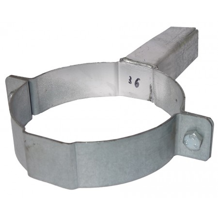 Abrazadera empotrar Ø150mm  galvanizado MERCATUB