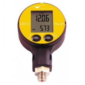 Manómetro electrónico digital de precisión KELLER LEO2-1 Ø60 vertical 1/4" -1 a 300bar