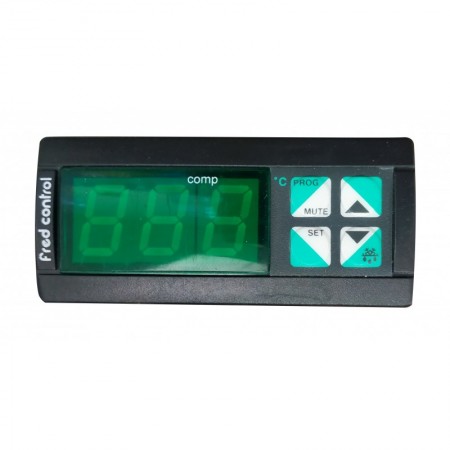 Termostato-termómetro  FC725 digital sonda PTC 1.5 mt.