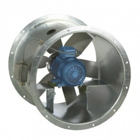 Ventilador helicoidal tubular S&P TGT/6-630-6/-1.1kW camisa larga Ø630mm