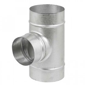 Te reducida 90º de Ø355mm a Ø300mm el injerto MERCATUB Macho-Macho