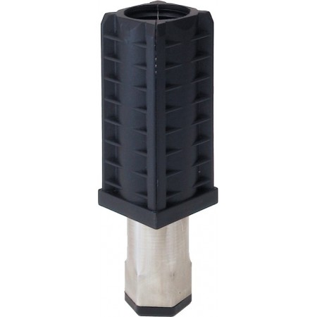 PATA REGULABLE EMPOTRAR TUBO ZAMAK MODELO 30x30 N