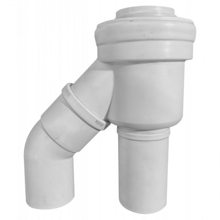 Kit adaptador a tubo coaxial 60/100 salida de gases caldera FERROLI