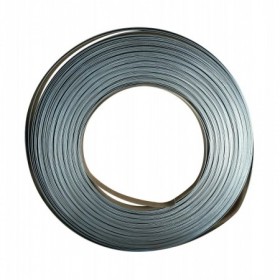 Rollo 30m abrazadera fleje extensible zincada ESCOFIX 9mm