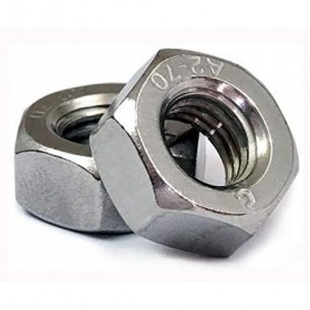 Bolsa 100 uds tuerca Inox. ESCOFIX DIN934 A2 M8