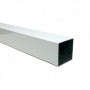 Metro perfil estructural panel fonoabsorbente RAL9018 tubo 60x60mm