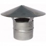 Sombrerete inox. AISI304 mate Ø100mm helicoidal MERCATUB Macho